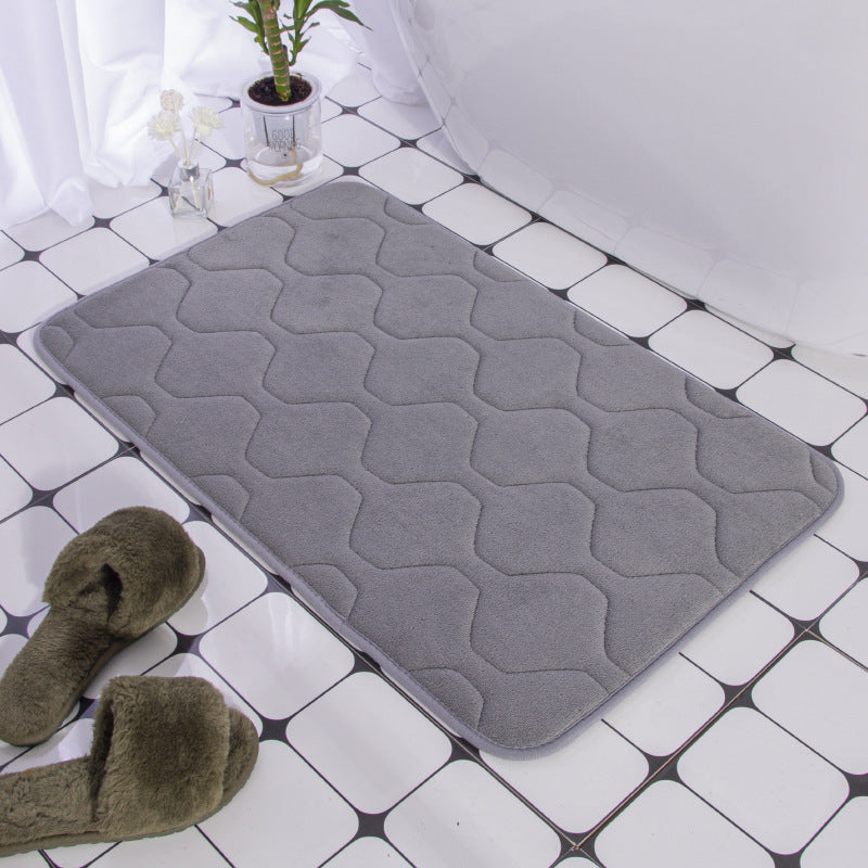 Plush Bath Mat Kalsten