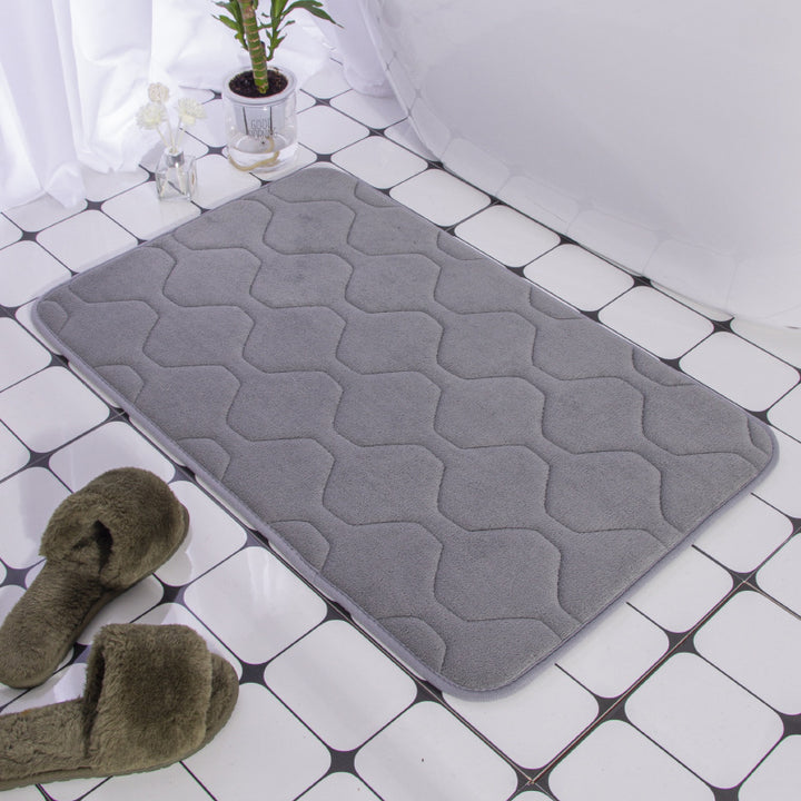 Plush Bath Mat Kalsten