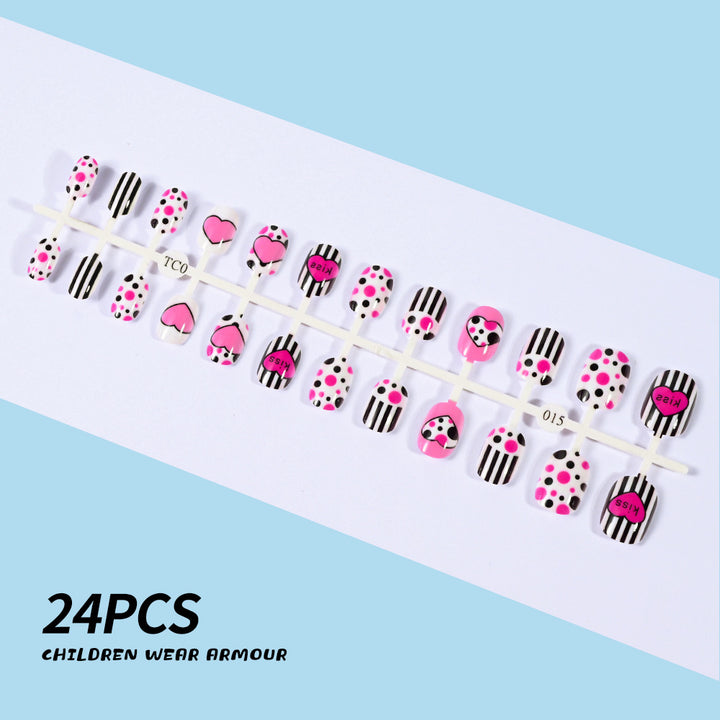 Children's Fun-Themed Press-On Nail Set Kalsten