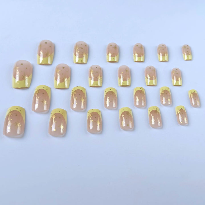 Glittery Star Accent Nail Art Set