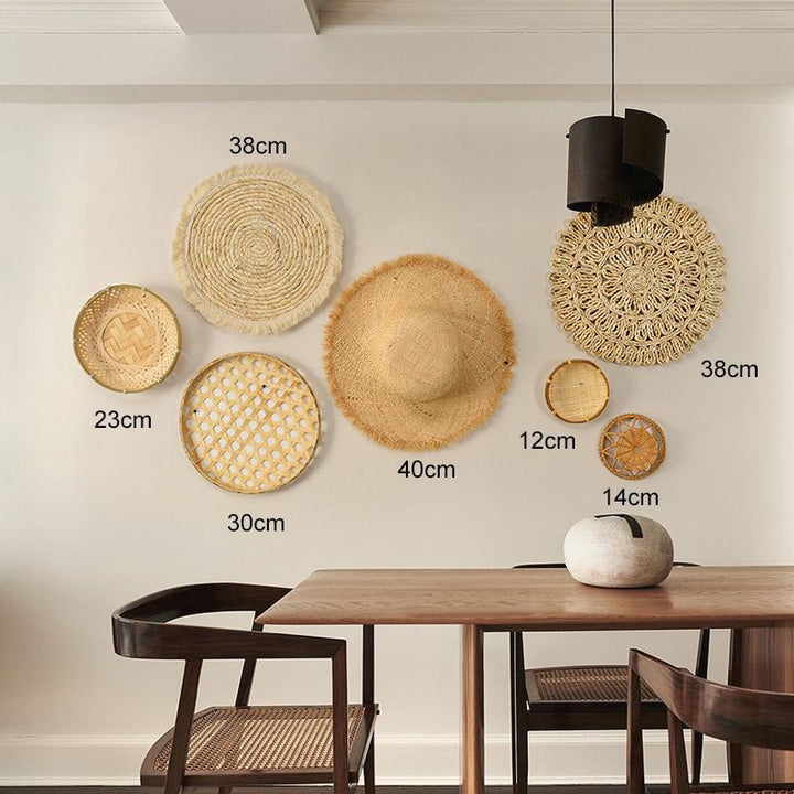 Elegant Wall Decoration Made of Natural Materials Kalsten
