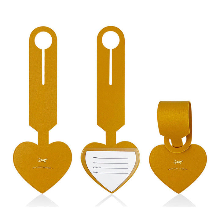 Heart-Shaped Luggage Identification Tag Kalsten