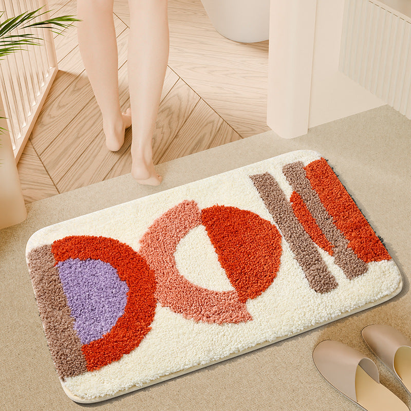 Plush Decorative Bath Mat Kalsten