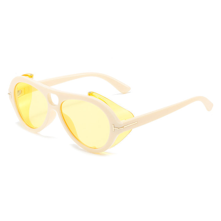 Retro-Inspired Shield Sunglasses Kalsten