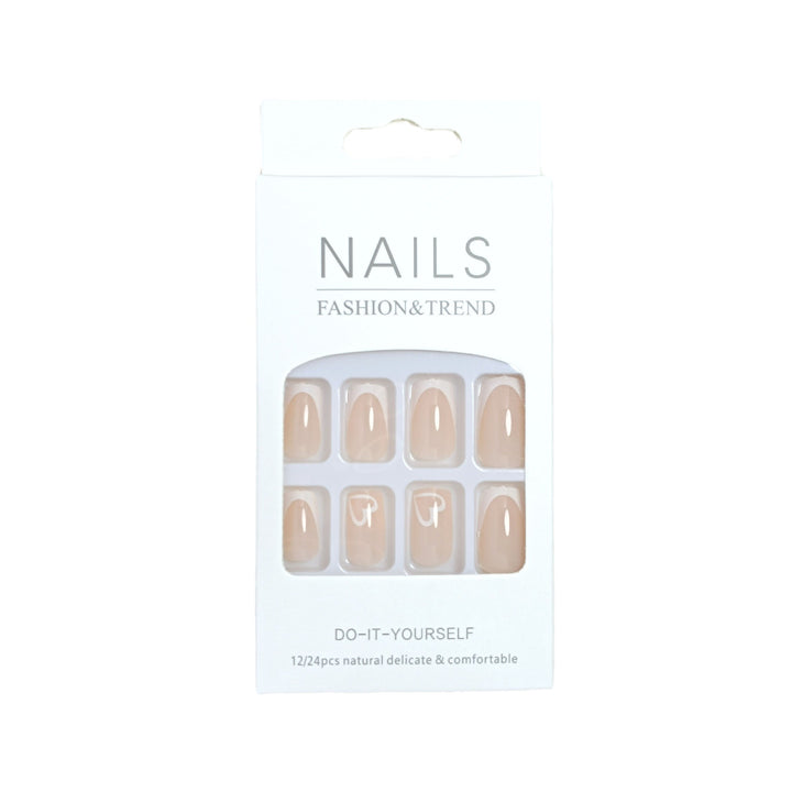 Artistic Heart Design Press-On Nails Kalsten
