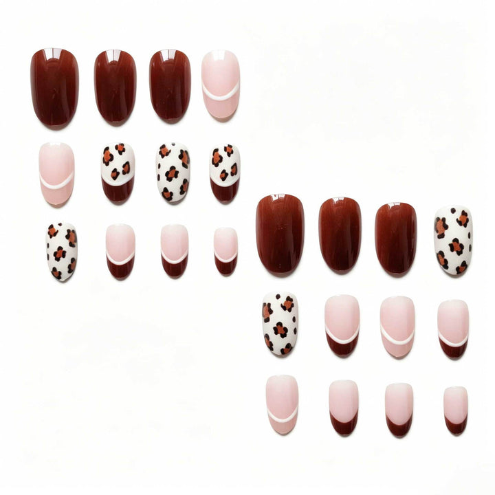 Wild Animal Print Nail Art Set