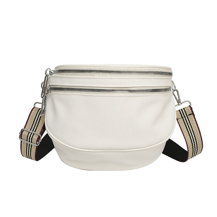 WoChic Dual-Zipper Crossbody Bag Kalsten