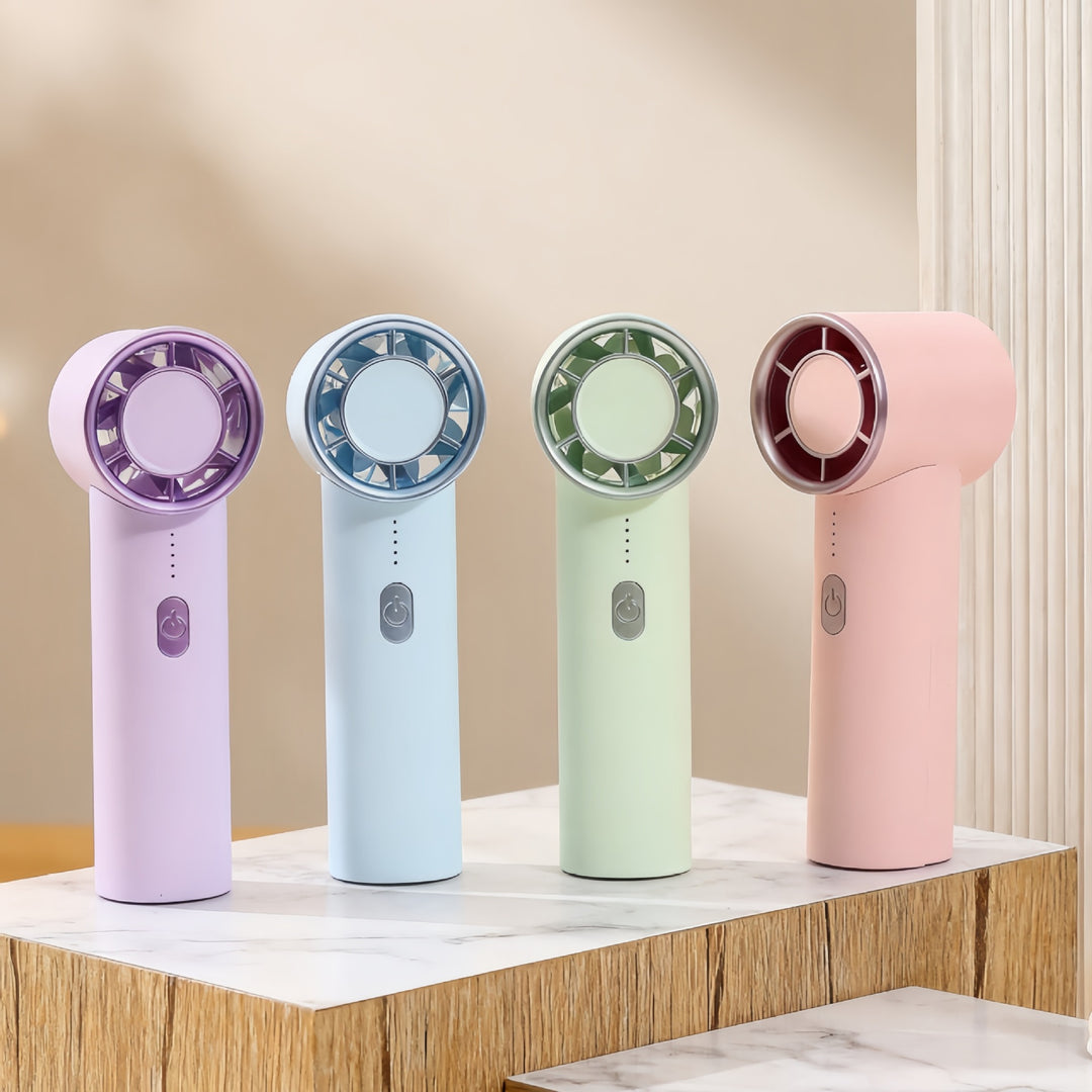 Women Portable Mini Hand Fan with USB Charging Function and Powerful Air Circulation Kalsten