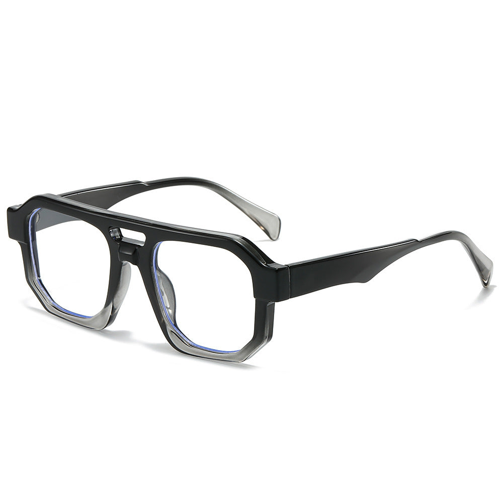 Fashion-Forward Geometric Oversized Sunglasses Kalsten