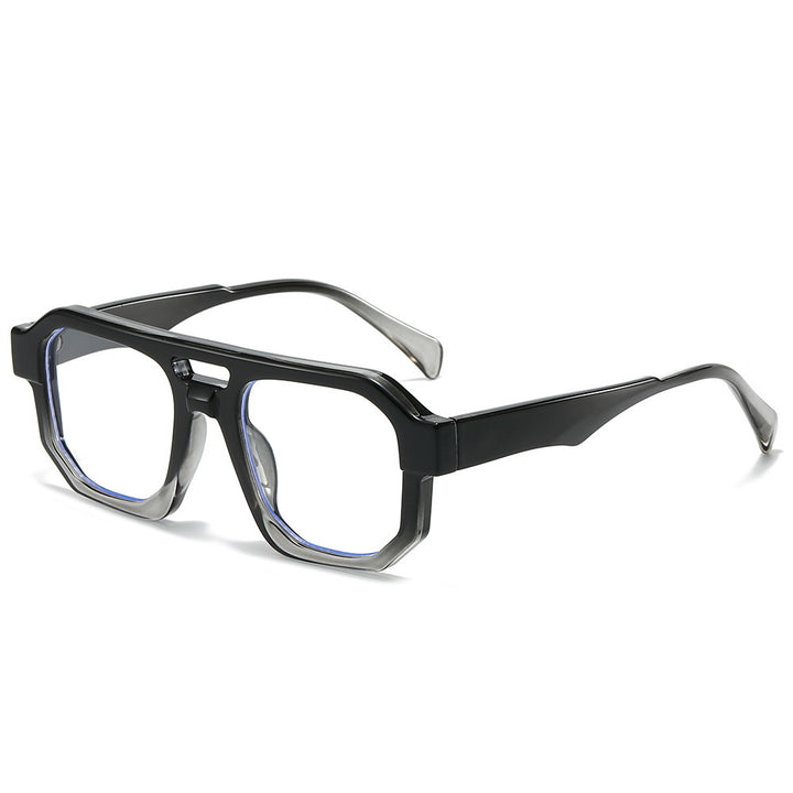 Fashion-Forward Geometric Oversized Sunglasses Kalsten