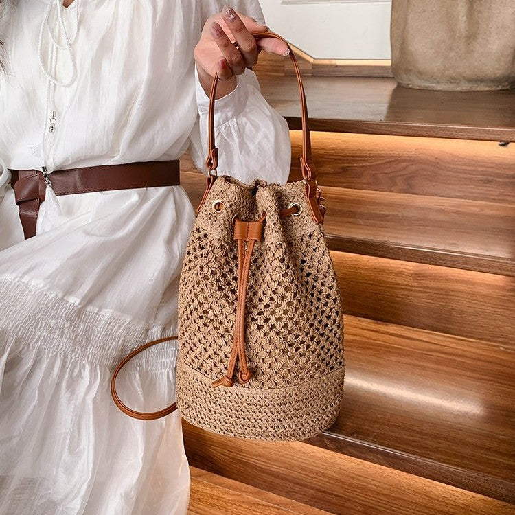 Hand-knotted bags with foldable design Kalsten