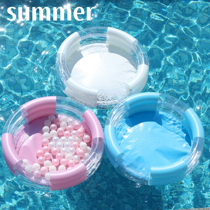 Mermaid-Themed Inflatable Pool Ring Kalsten