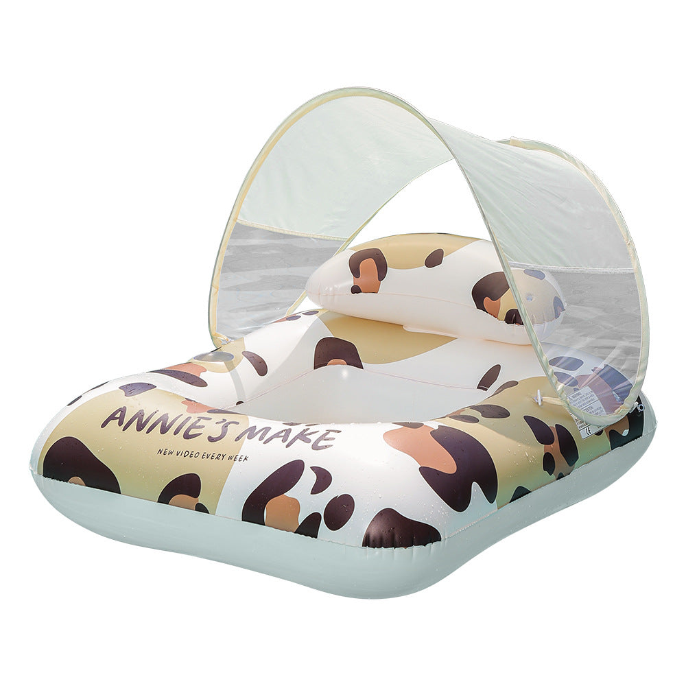 Unisex Inflatable Comfort Pool Lounger with Headrest Kalsten
