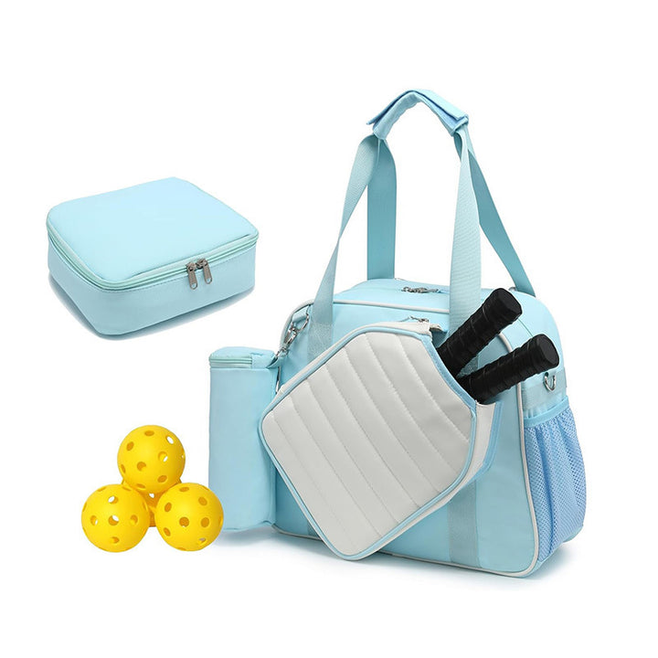 Multifunctional pickleball sports bag with insulated compartment and accessories Kalsten