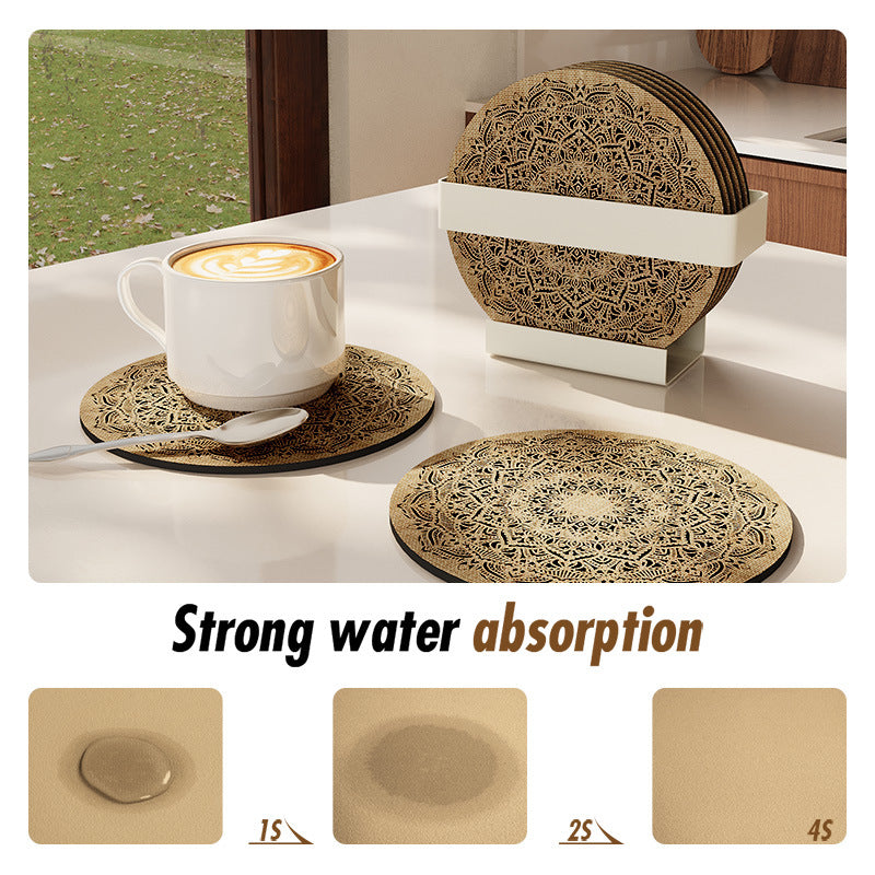 Decorative Cork Coasters