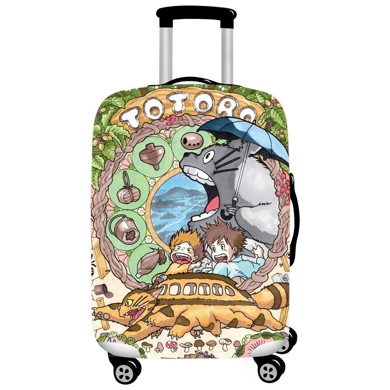 Women's Hard Shell Suitcase with Charming Children's Design Kalsten