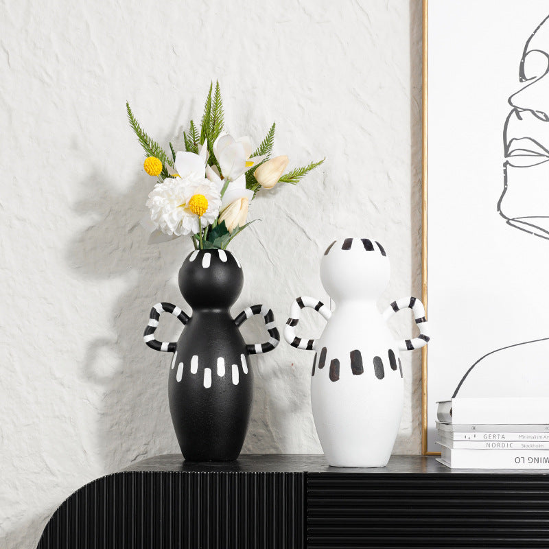 Abstract Sculptural Flower Vase