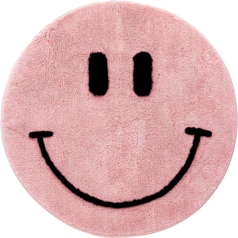 Smile Face Decorative Bath Mat