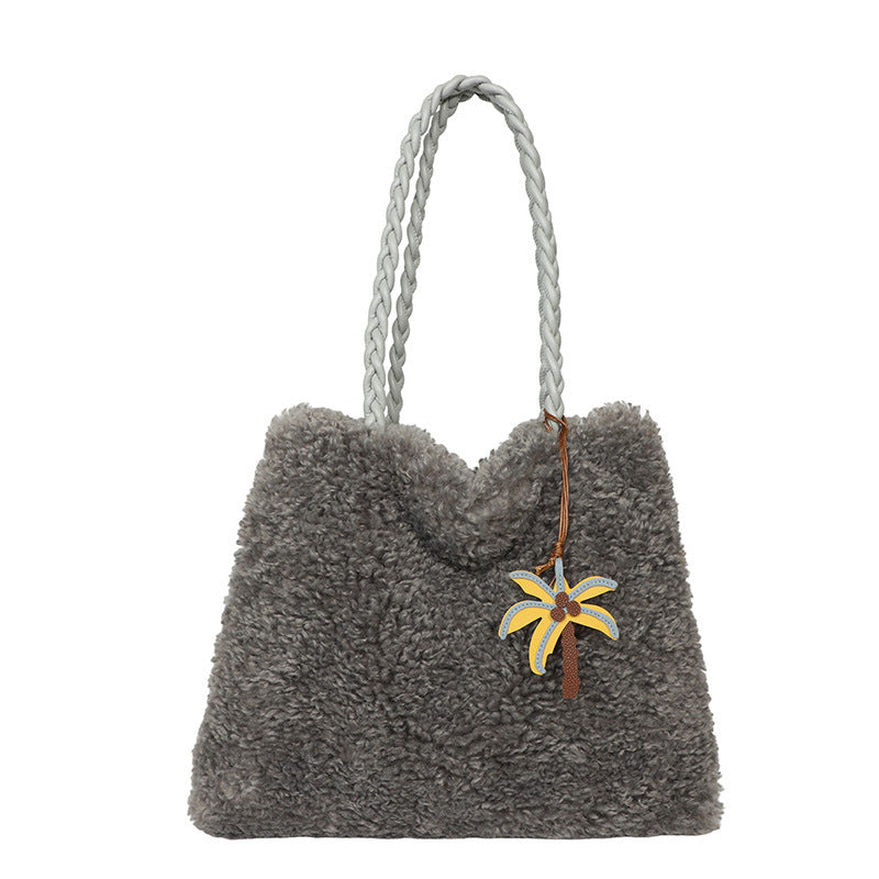 Cozy Textured Tote Bag