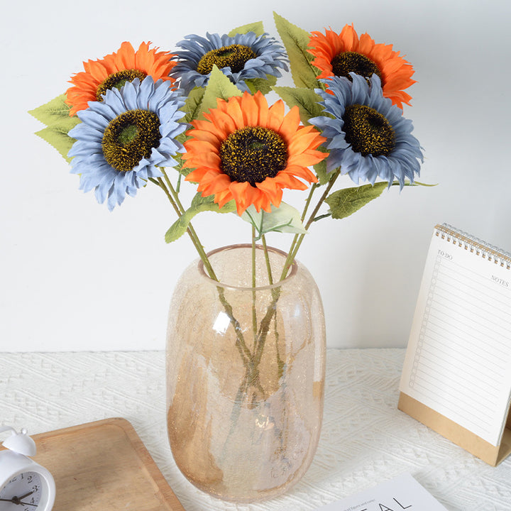 Decorative Fabric Sunflower Accent