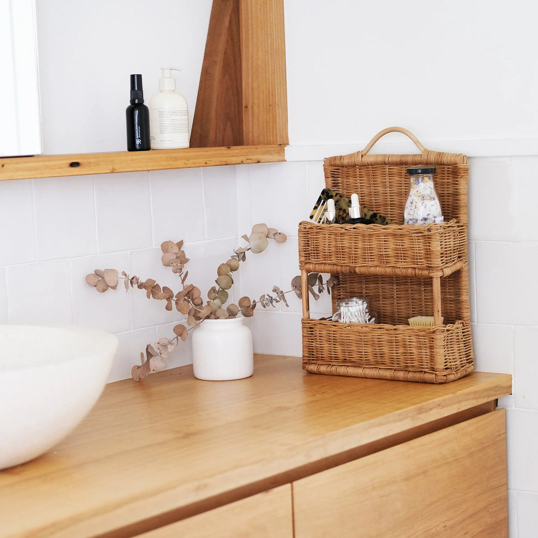 Multi-Tiered Woven Storage Organizer Kalsten