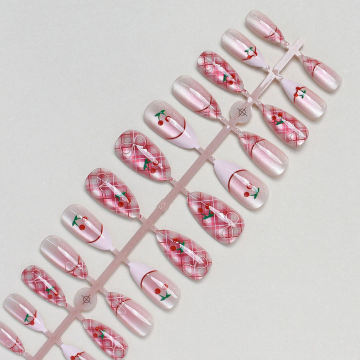 Cherry Blossom Inspired Press-On Nail Set Kalsten