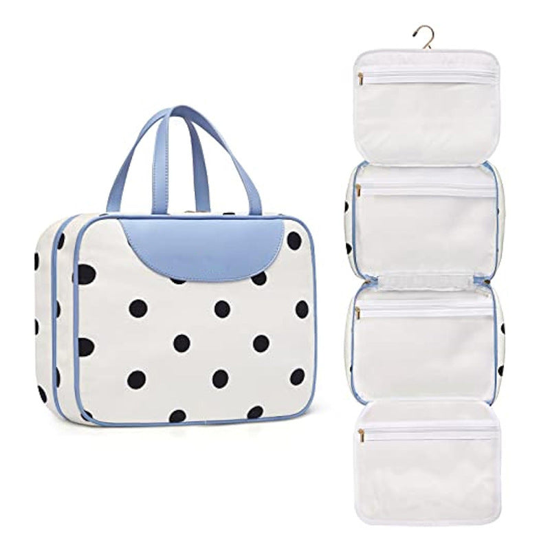 Versatile cosmetic organizer bag with detachable compartment Kalsten