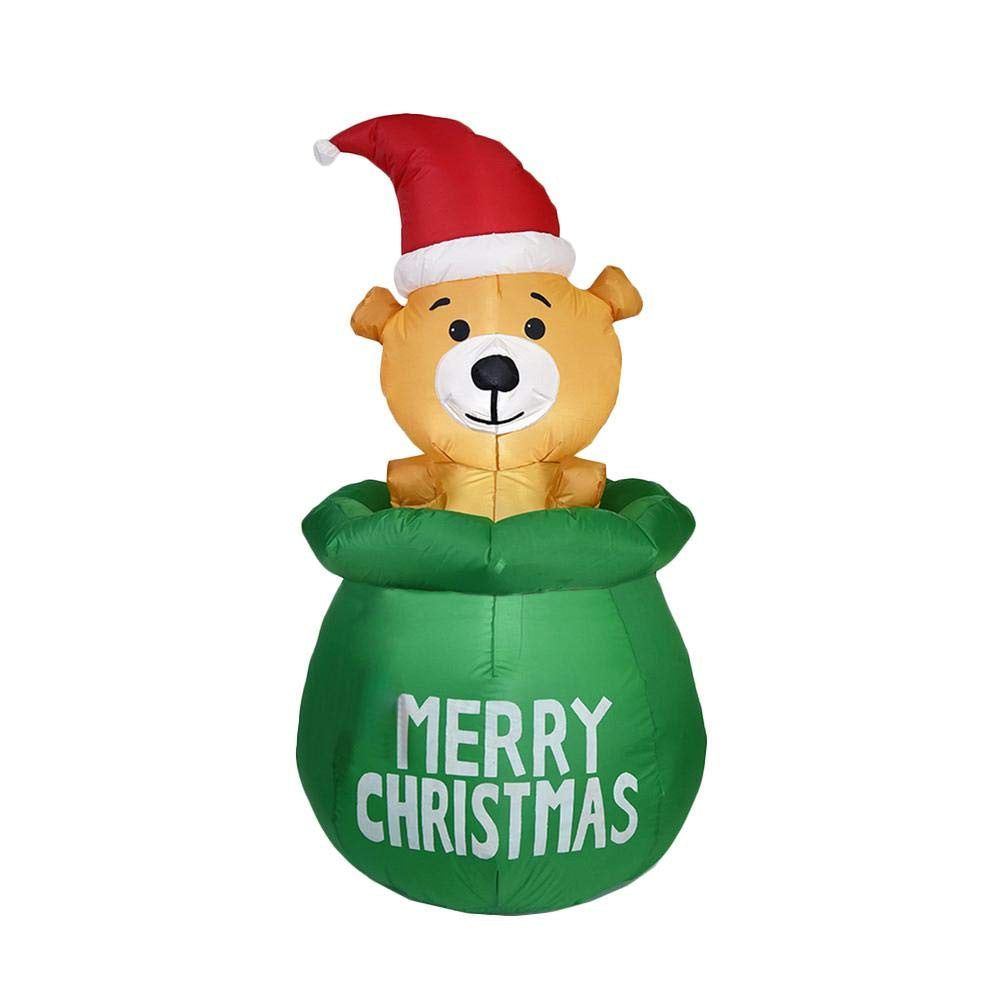 Inflatable Christmas Bear Decoration