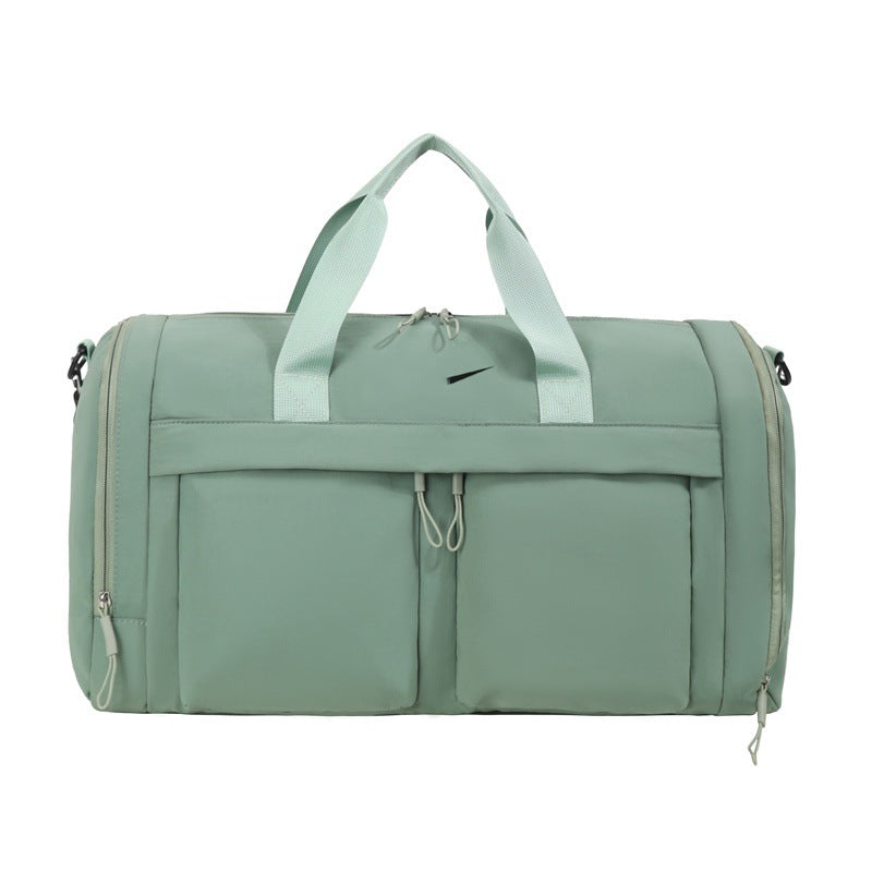 Sporty duffel bag with multiple exterior pockets Kalsten