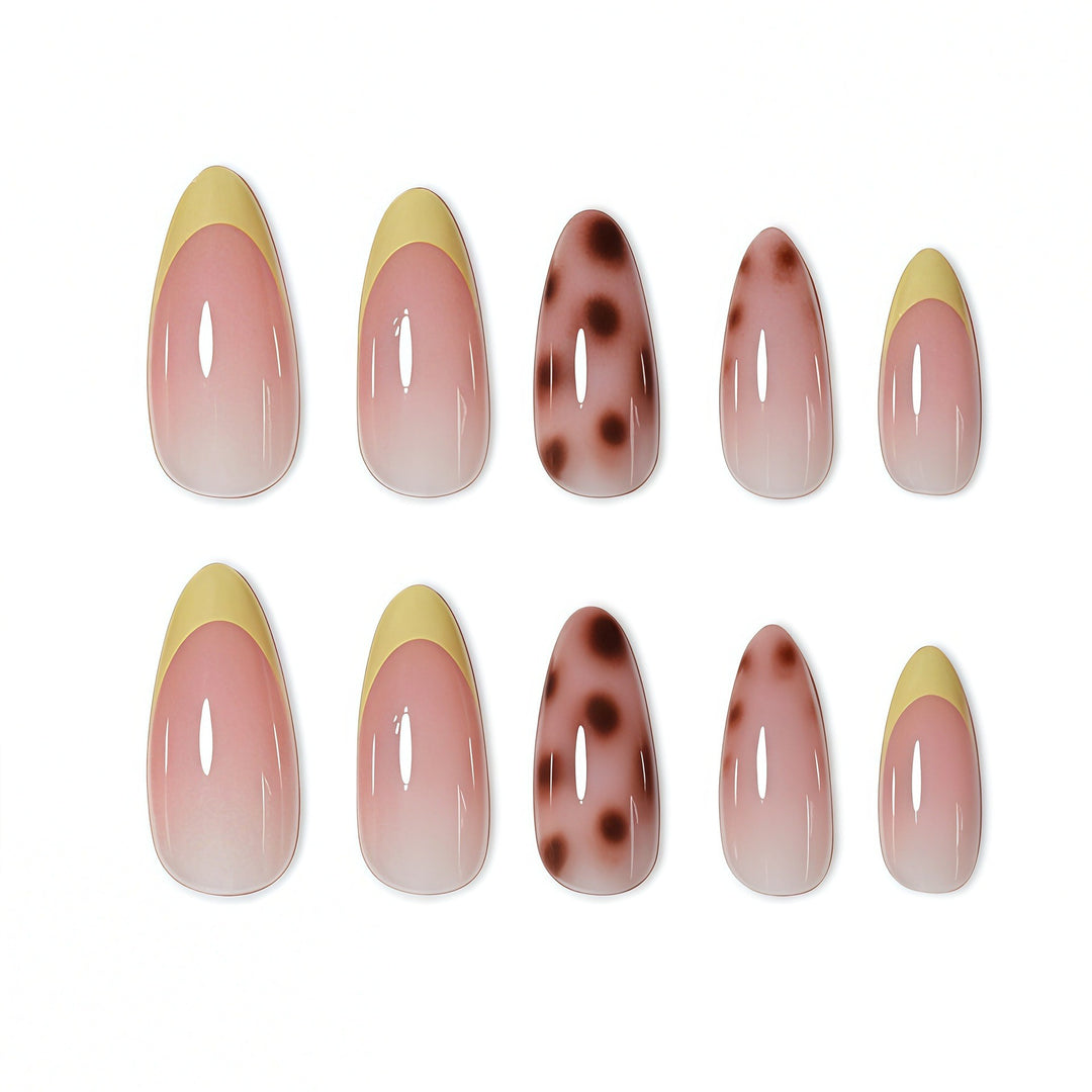 Chic Ombre Acrylic Press-On Nails Kalsten