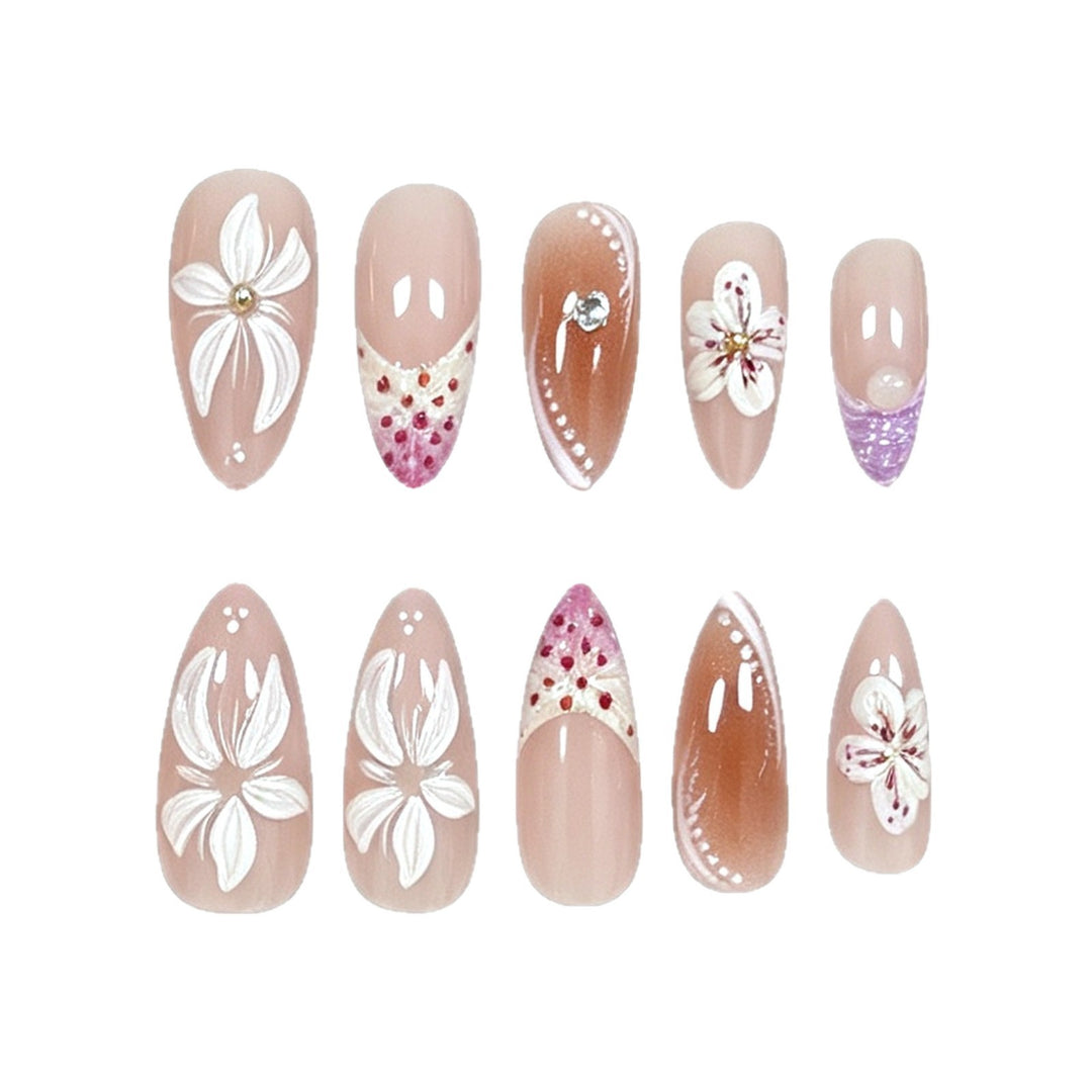 Floral 3D Nail Art Enhancements Kalsten 1789915327
