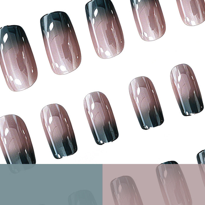 Premium Glossy Ombre Nail Extensions Kalsten
