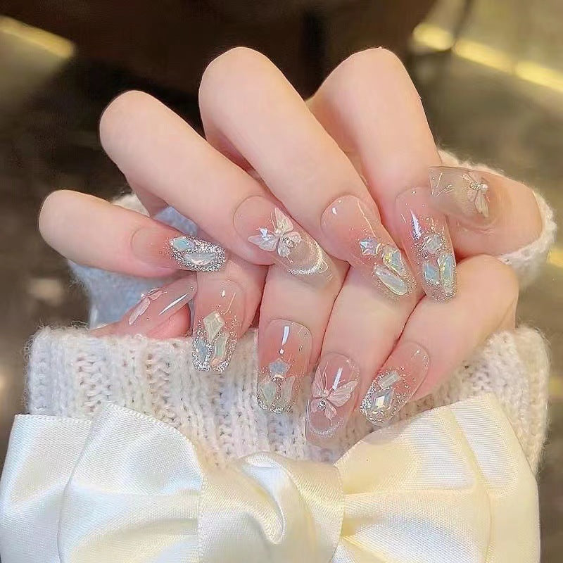 Elegant Decorative Press-On Nail Set Kalsten