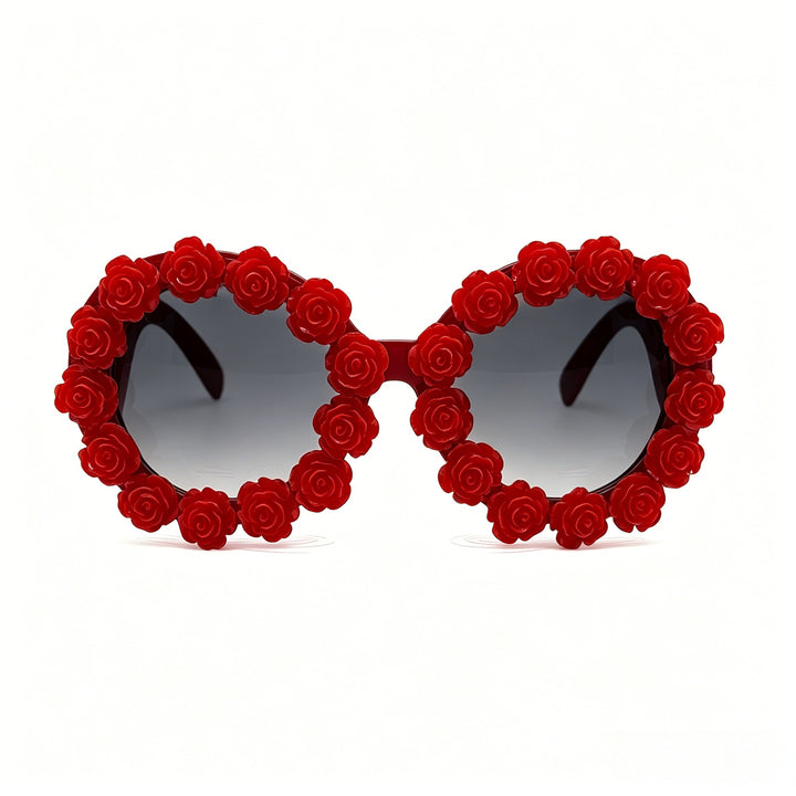 Ladies Designer Sunglasses with Floral Accents Kalsten