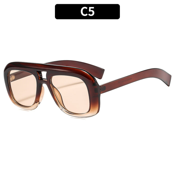 Modern Oversized Square Sunglasses