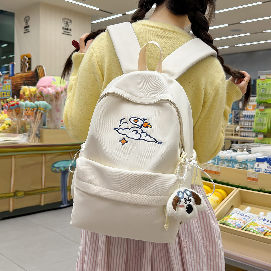 Everyday backpack with unique embroidery design Kalsten