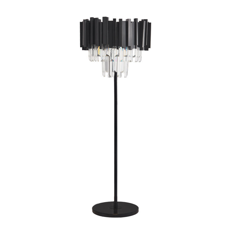 Modern Crystal Floor Lamp