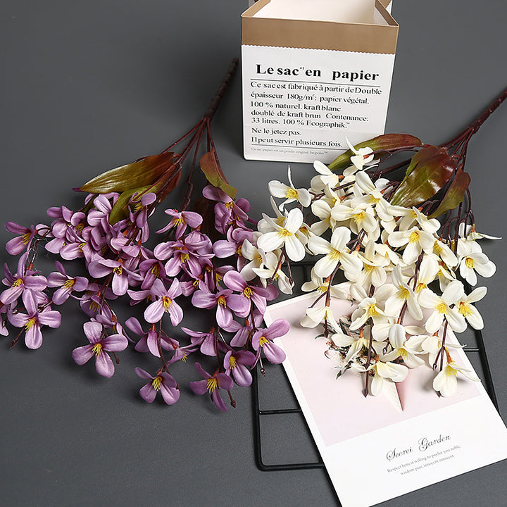 Decorative Faux Floral Stem for Home Decor