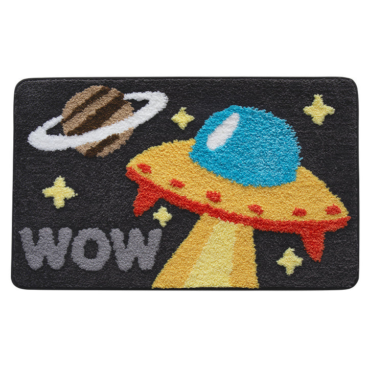 Fun Astronaut-Themed Entry Mat Kalsten