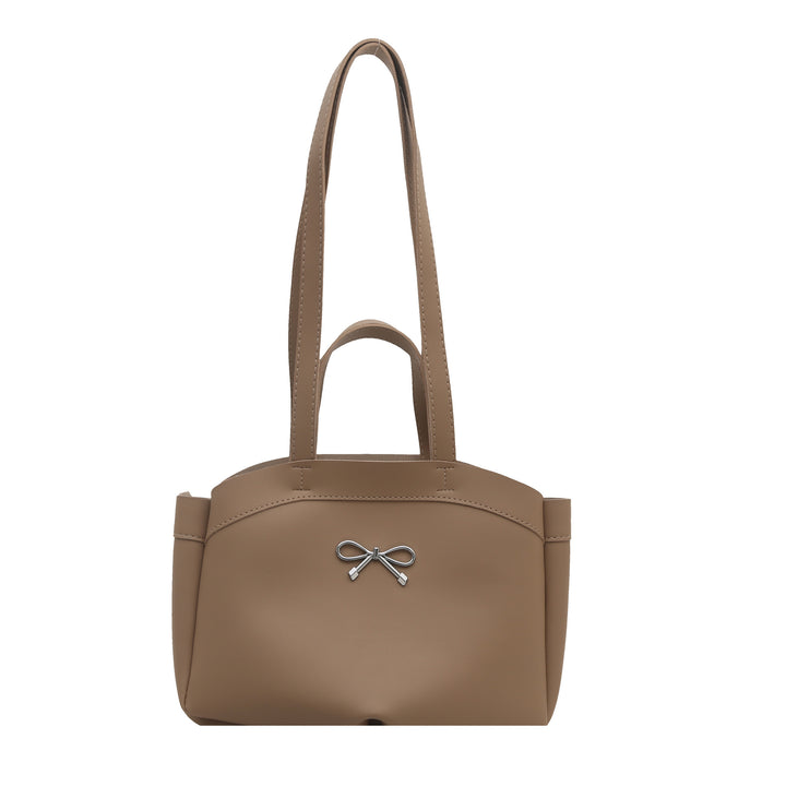 Elegant Bow Accent Handheld Tote Bag Kalsten