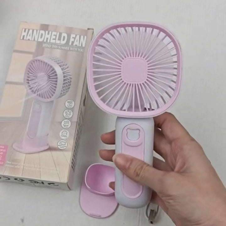 Unisex Portable USB Hand Fan with Ergonomic Design Kalsten