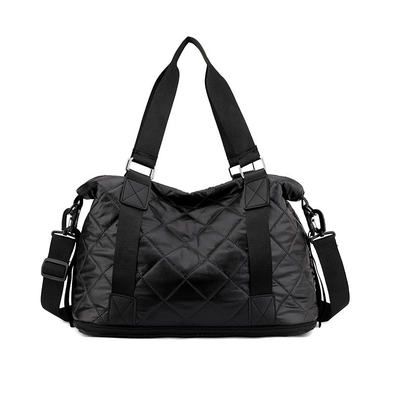 Stylish Quilted Sports Duffle Bag Kalsten