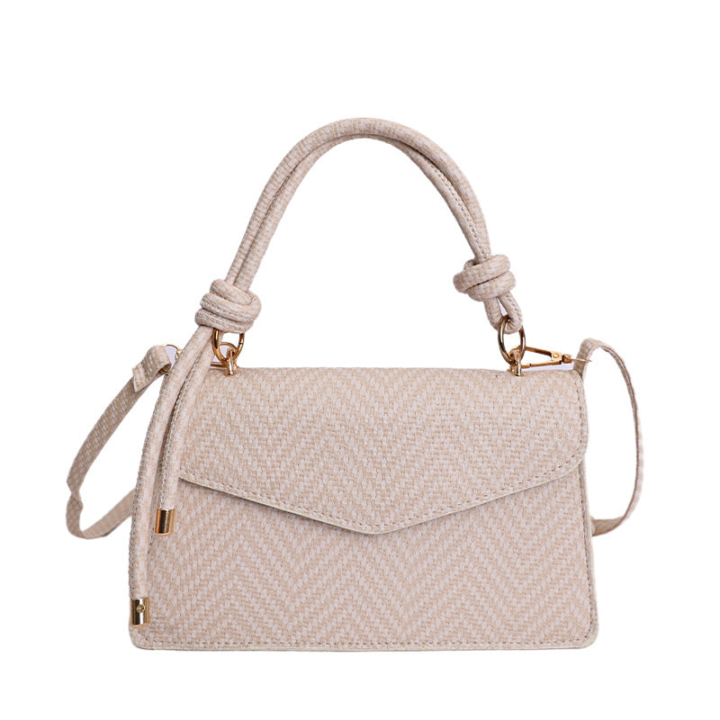 WoElegant Textured Fabric Handbag Kalsten