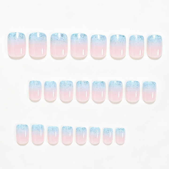 Glitter Ombre Nail Art Kalsten