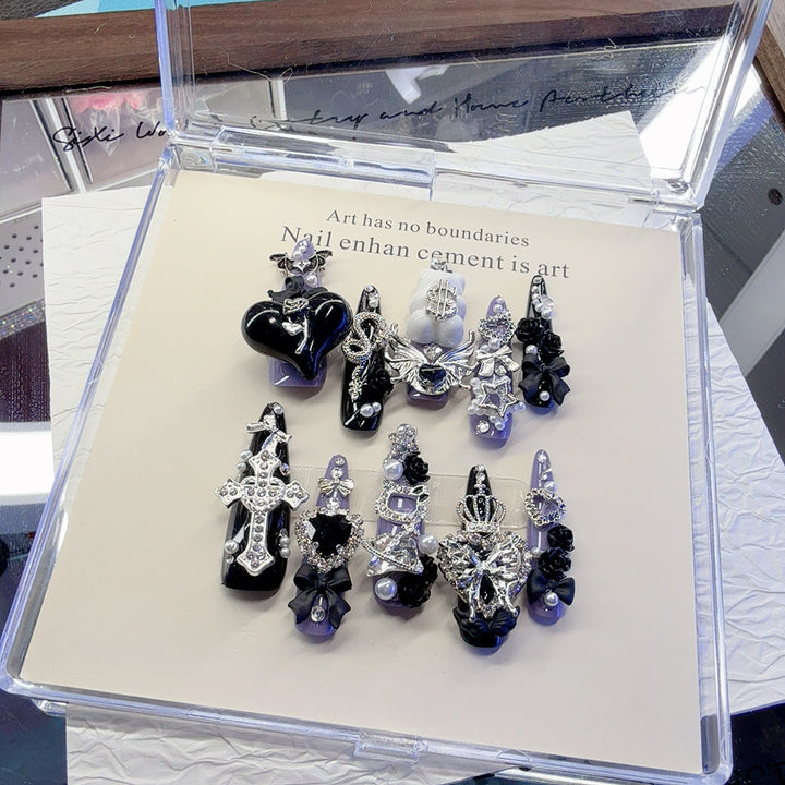Artistic Gothic Nail Art Design Set