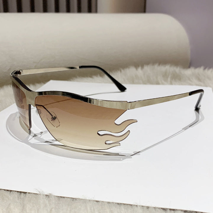 Women futuristic sunglasses with distinctive design Kalsten