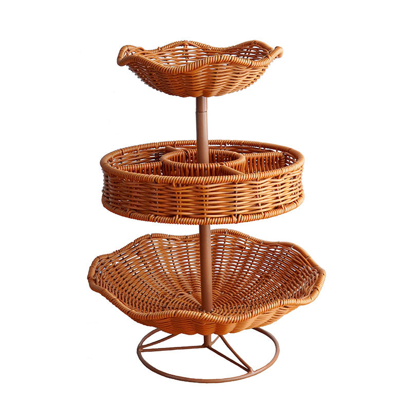 Decorative Wicker Storage Basket Kalsten