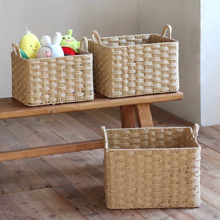 Handwoven storage basket Kalsten