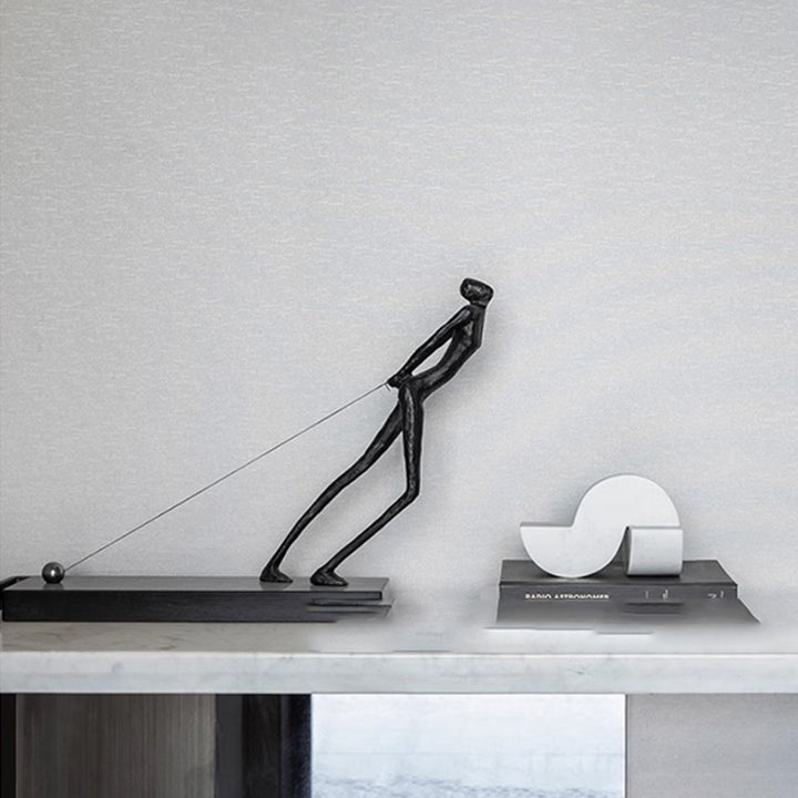 Elegant Abstract Figurative Sculpture