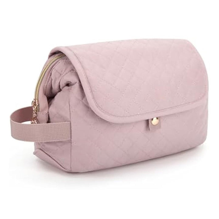 Elegant Cosmetic Organizer Bag with Inserted Compartment System Kalsten